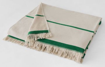 Sheridan - Reef Water Beach towel - Flax