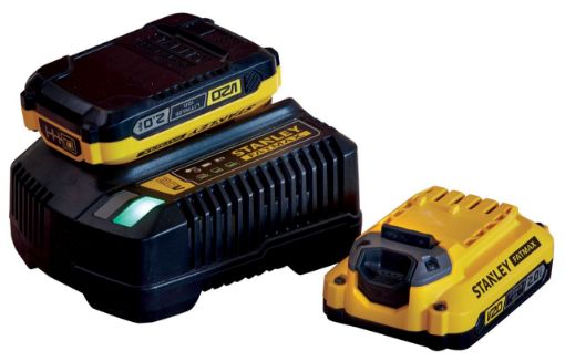 Stanley - FatMax 18V V20 2.0Ah Starter Battery and Charger Kit