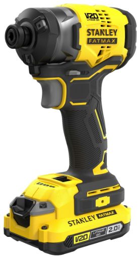 Stanley - FatMax 18V V20 Brushless 3-Speed Impact Driver Kit