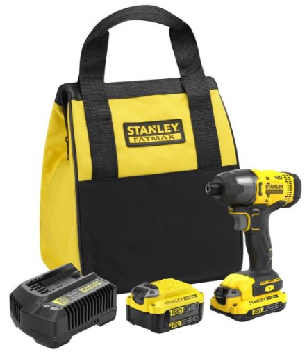 Stanley - FatMax 18V V20 Impact Driver Kit 2.0Ah/4.0Ah