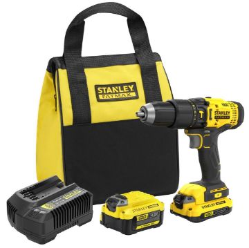 Stanley - FatMax 18V V20 Hammer Drill Kit 2.0Ah/4.0Ah