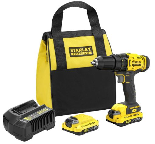 Stanley - FatMax 18V V20 Drill Driver Screwdriver Kit 2.0Ah