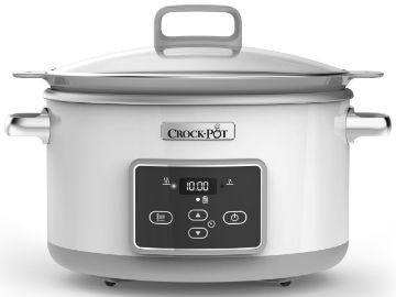 Sunbeam Crock Pot - 5L Sear & Slow Slow Cooker - White