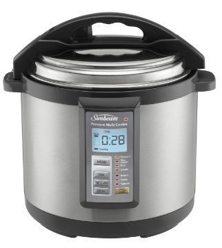 Sunbeam - 6L Aviva Multi Cooker - Brushed Stainless Steel