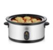 Sunbeam - 5.5L SecretChef Slow Cooker - Stainless Steel