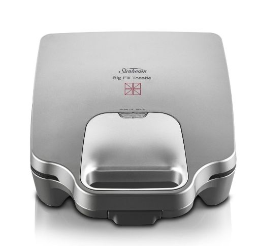 Sunbeam - Big Fill Toastie for 4 Jaffle Maker - Silver