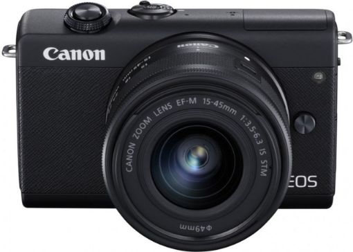 Canon - EOS M200 Black w/ EF-M 15-45mm Lens