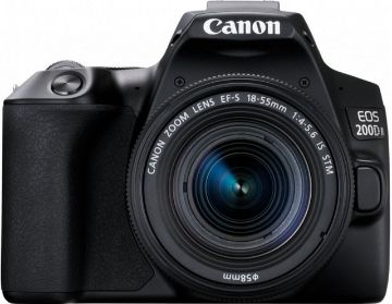 Canon - EOS 200D Mark II Digital SLR Camera wtih 18-55mm Lens