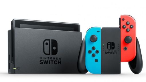 Nintendo Switch Console Neon