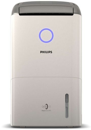 Philips - Series 5000 2-in-1 Air Dehumidifier - White