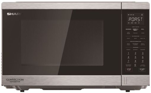 Sharp - 1100W 32L Inverter Convection Microwave - Stainless Steel