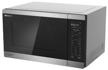 Sharp - 1200W 34L Inverter Microwave - Stainless Steel