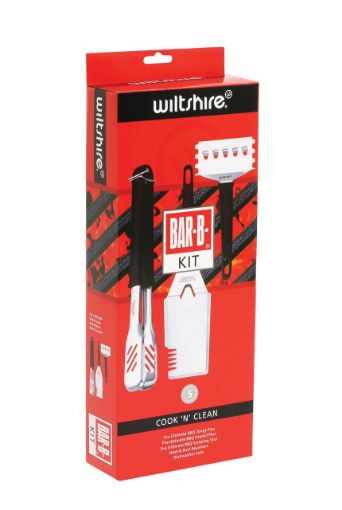 Wiltshire - Bar-B Cook n' Clean BBQ Cleaning Kit - Stainless Steel