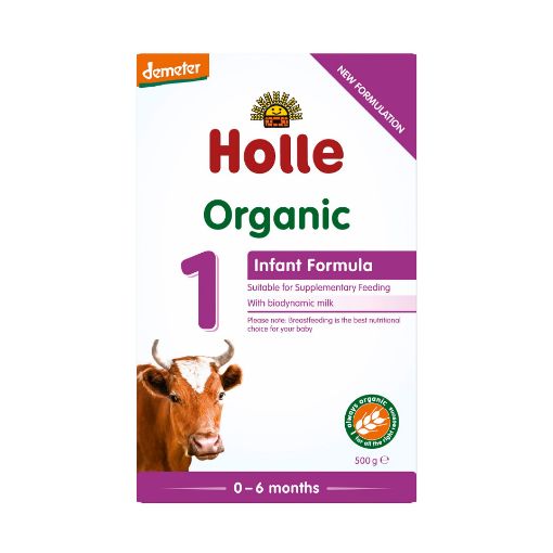 Holle Organic Cow Milk Infant Formula 1 with DHA 500g