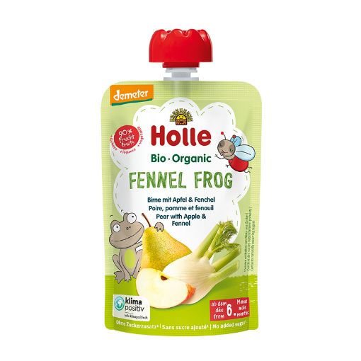 Holle Fennel Frog - Pear with Apple & Fennel 100g 