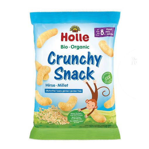 Holle Organic Millet Crunchy Snack 25g