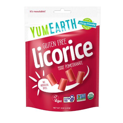 Yum Earth Organic Licorice - Pomegranate 142g