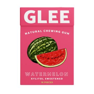 Glee Gum Sugar-Free Watermelon 16pcs FULL CASE ORDERS ONLY