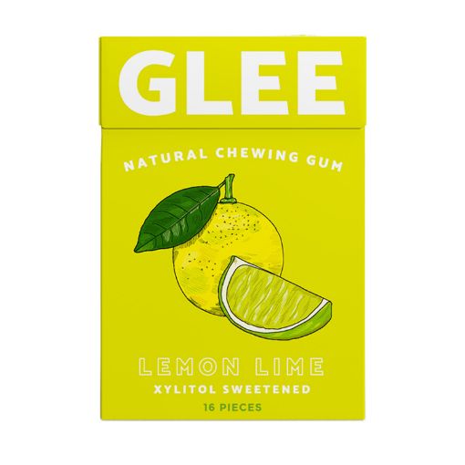 Glee Gum Sugar-Free Lemon Lime 16pcs FULL CASE ORDERS ONLY