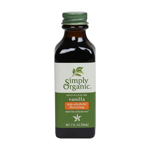 Simply Organic Vanilla Flavoring (Non-Alcoholic) 59ml