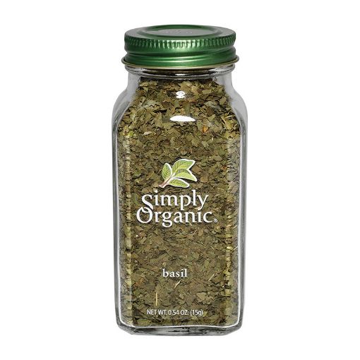 Simply Organic Basil LARGE GLASS 15g