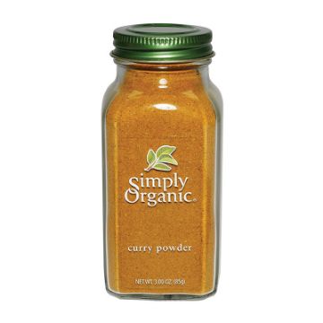 Simply Organic Curry Powder LARGE GLASS 85g