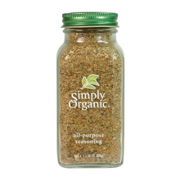 Simply Organic All-Purpose Seasoning LARGE GLASS 59g