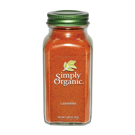 Simply Organic Cayenne Pepper LARGE GLASS 82g