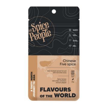 Flavours of the World Spice Mix - Chinese Five Spice 22g FULL CASE ORDERS ONLY