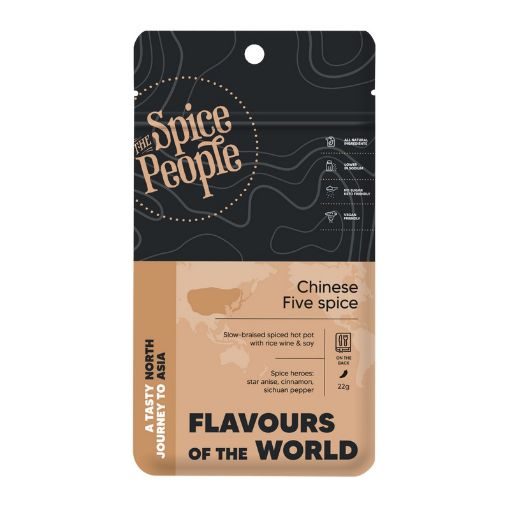 Flavours of the World Spice Mix - Chinese Five Spice 22g FULL CASE ORDERS ONLY