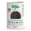 Manfuso Organic Black Beans 400g FULL CASE ORDERS ONLY