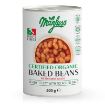 Manfuso Organic Baked Beans in Tomato Sauce 400g FULL CASE ORDERS ONLY