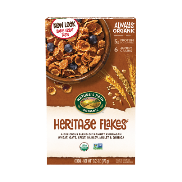 Nature`s Path Organic Heritage Flakes 375g	