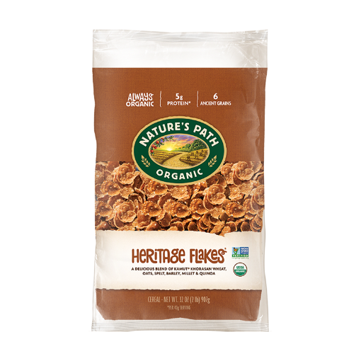 Nature`s Path Organic Heritage Flakes Eco Pack 907g