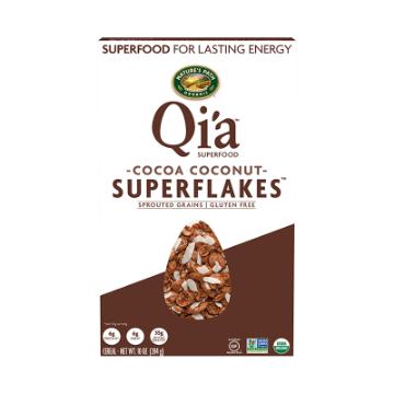 Nature`s Path Qi`a Sprouted Grain Superflakes - Cocoa Coconut 284g