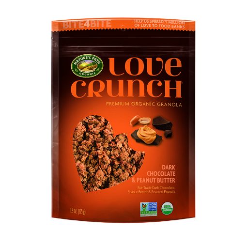 Nature`s Path Love Crunch Granola Dark Chocolate & Peanut Butter 325g