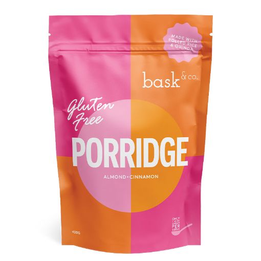 Bask & Co Gluten Free Porridge - Almond & Cinnamon 400g