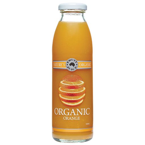 Nature's Organic Orange Juice 350ml FULL CASE ORDERS ONLY