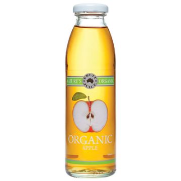 Nature's Organic Apple Juice 350ml FULL CASE ORDERS ONLY