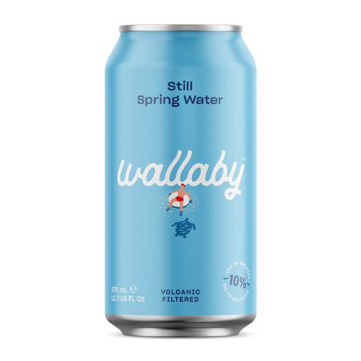 Wallaby Water Still Spring Water 24x375ml FULL CASE ORDERS ONLY