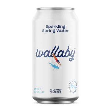 Wallaby Water Sparkling Spring Water 24x375ml FULL CASE ORDERS ONLY