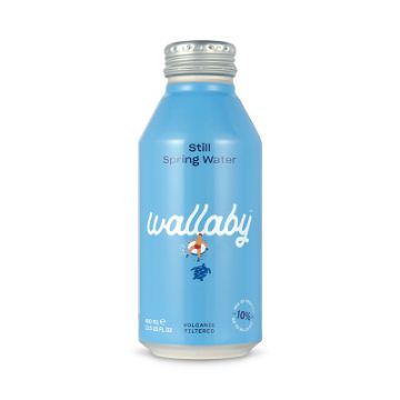 Wallaby Water Still Spring Water Bottle 24x400ml FULL CASE ORDERS ONLY