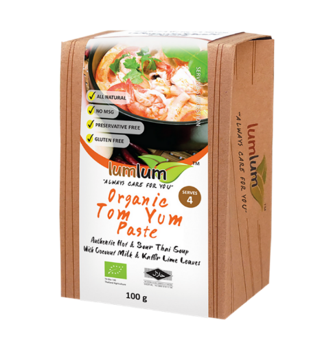 Lum Lum Organic Tom Yum Paste 100g