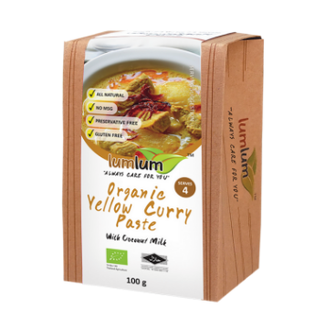 Lum Lum Organic Yellow Curry Paste 100g