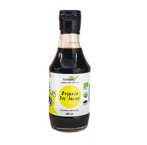 Lum Lum Organic Soy Sauce 200ml FULL CASE ORDERS ONLY