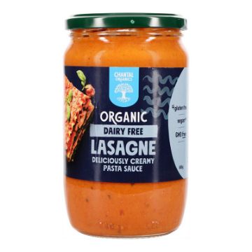 Chantal Organics Dairy Free Lasagne Sauce 6x660g FULL CASE ORDERS ONLY