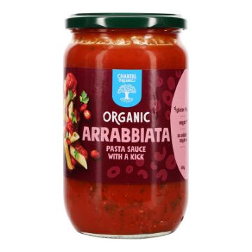 Chantal Organics Arrabbiata Pasta Sauce 6x660g FULL CASE ORDERS ONLY 