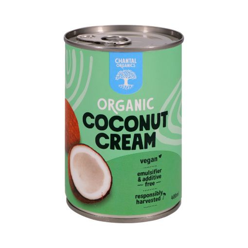 Chantal Organics Coconut Cream 6x400ml FULL CASE ORDERS ONLY