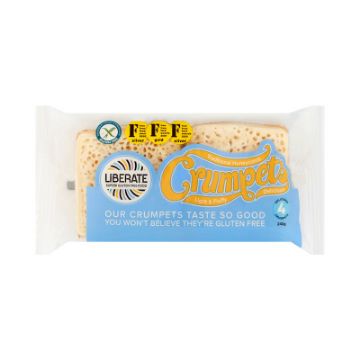 Liberate Gluten Free Crumpets 240g