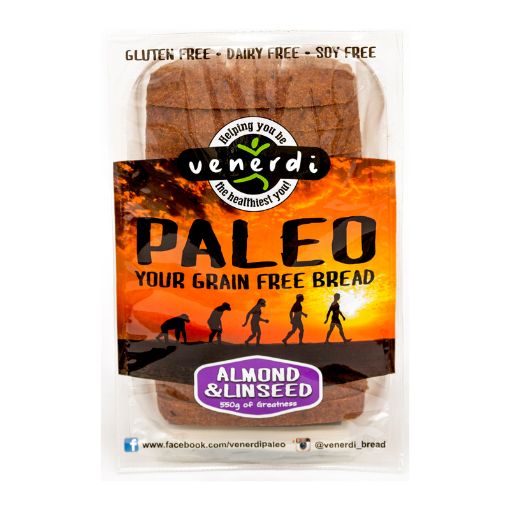 Venerdi Paleo Bread Almond and Linseed 550g